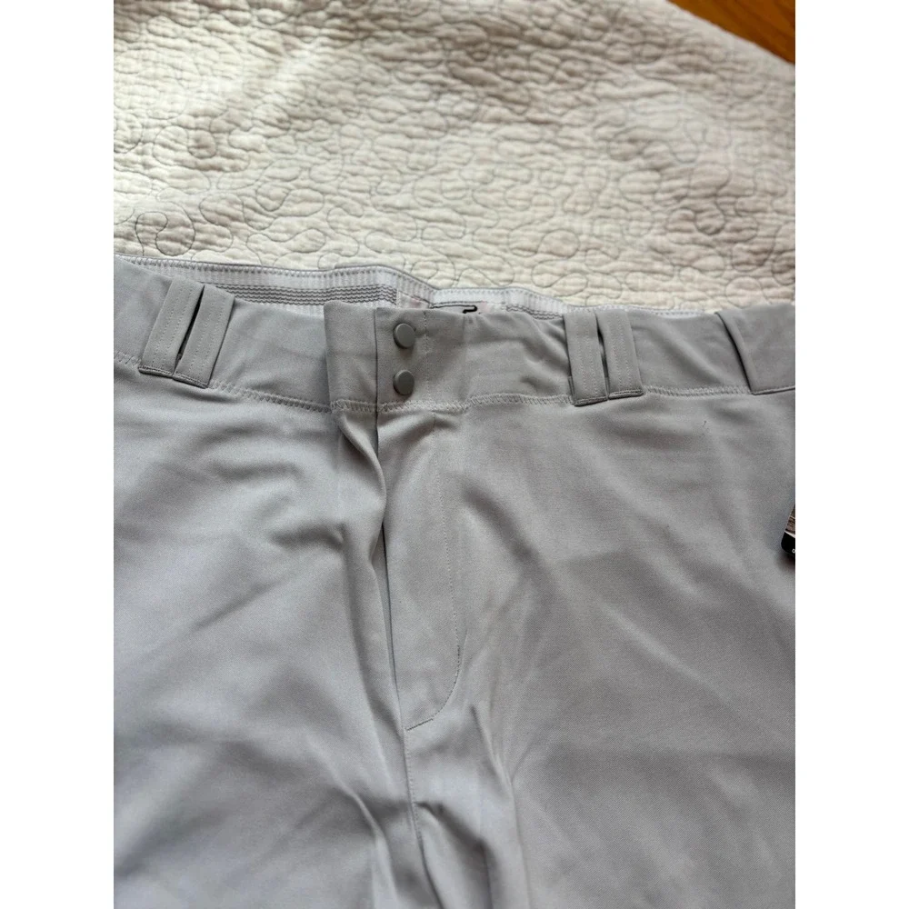 Intensity Mens Gray Baseball Pants  Athletic‎ Uniform Trousers Size XXL